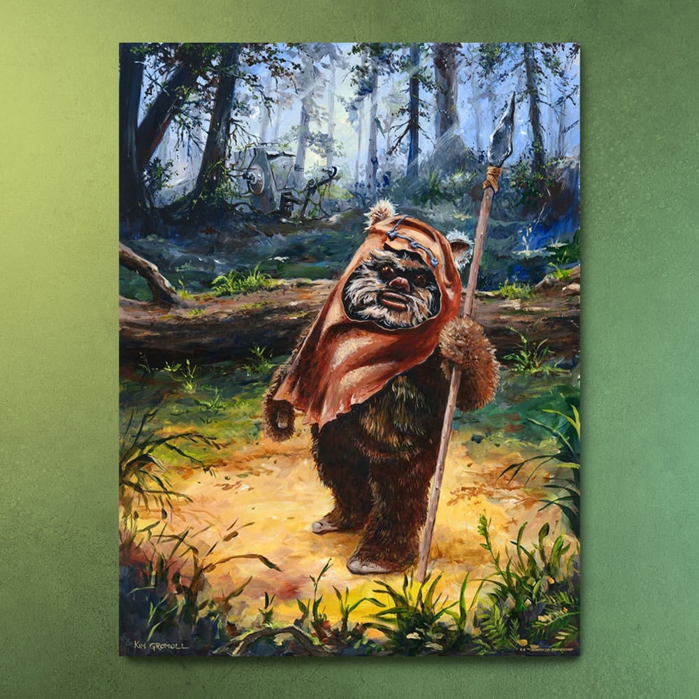 Star Wars Wicket the Ewok Art Print  View 1