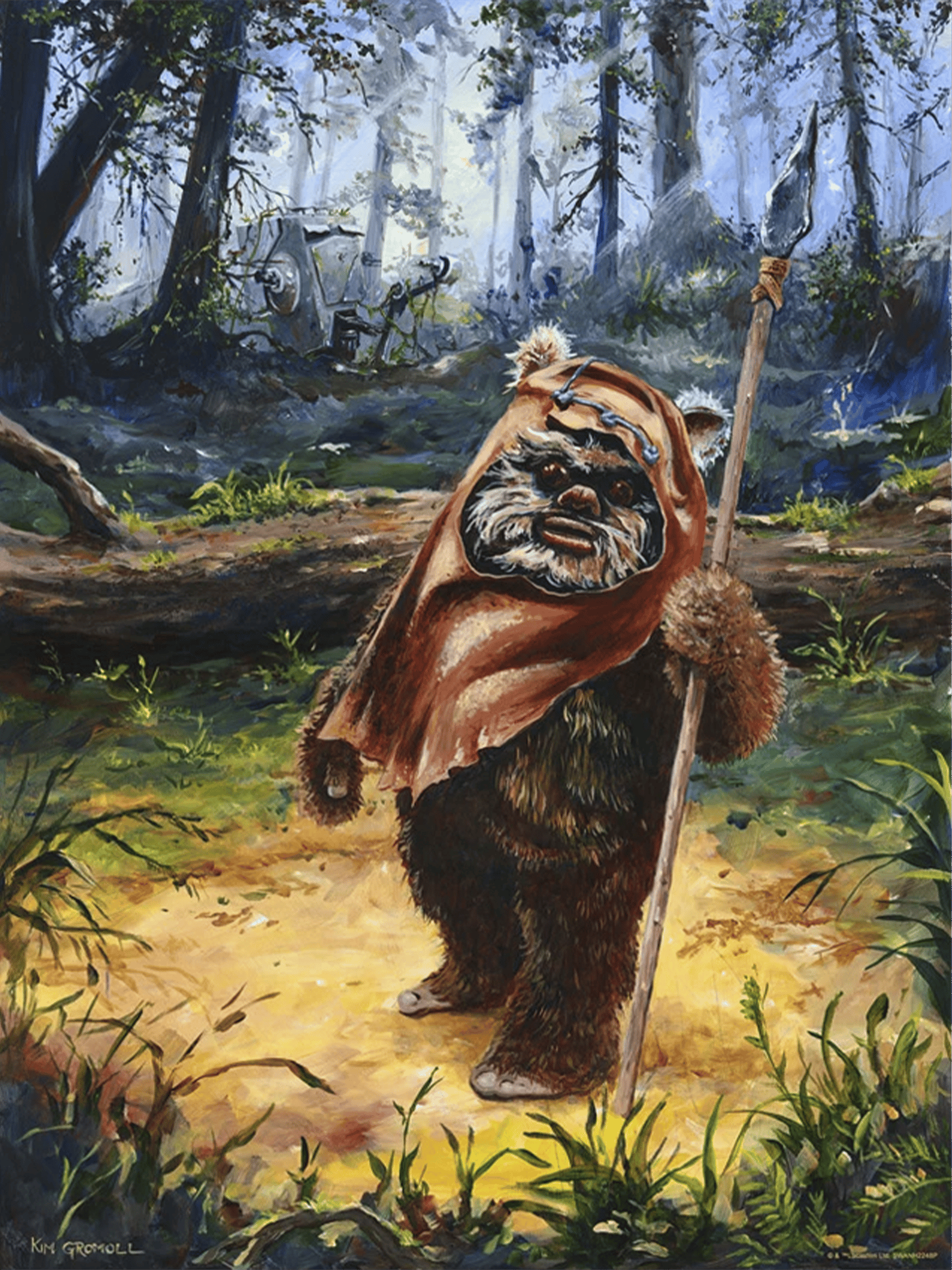 Star Wars Wicket the Ewok Art Print  View 3
