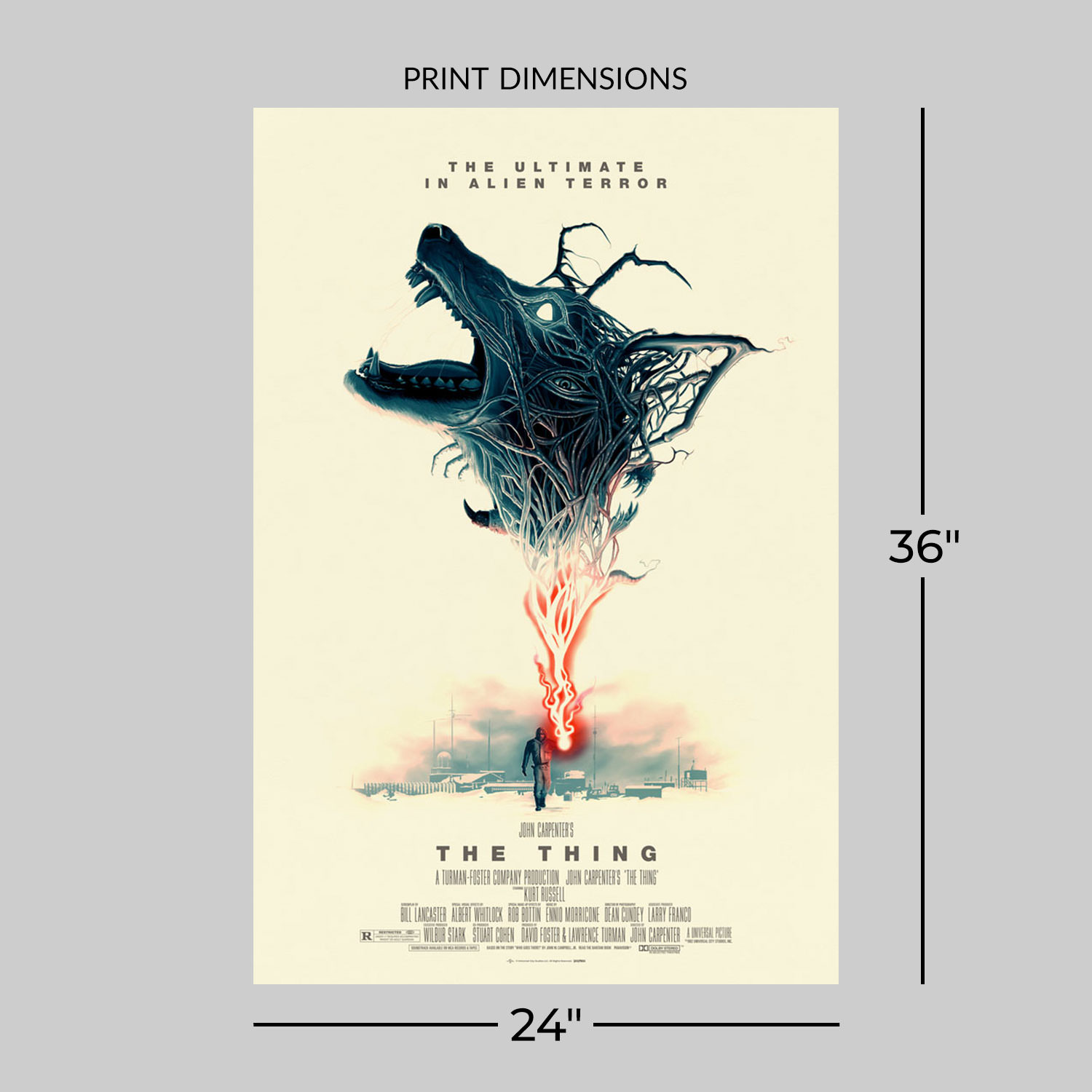 The Thing The Thing Variant Movie Poster  View 2