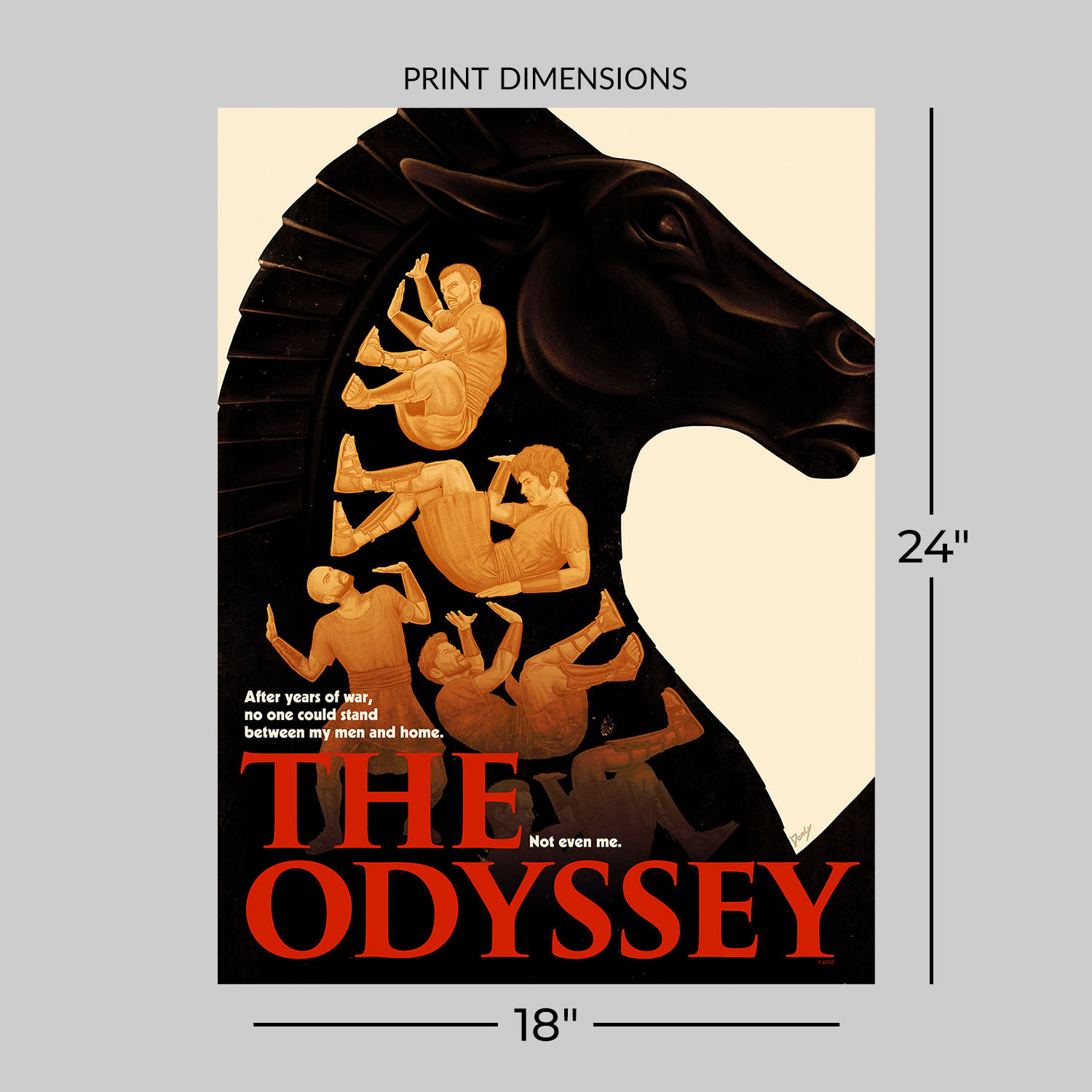 The Odyssey The Odyssey (By Doaly) Movie Poster  View 2