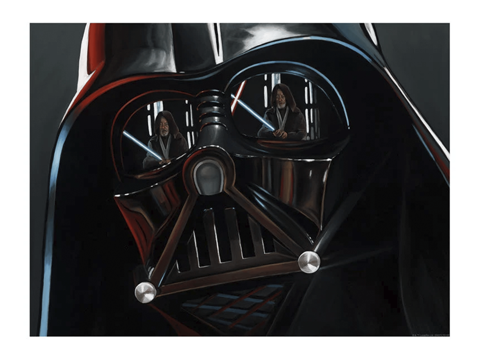 Star Wars Darth Vader Art Print  View 3