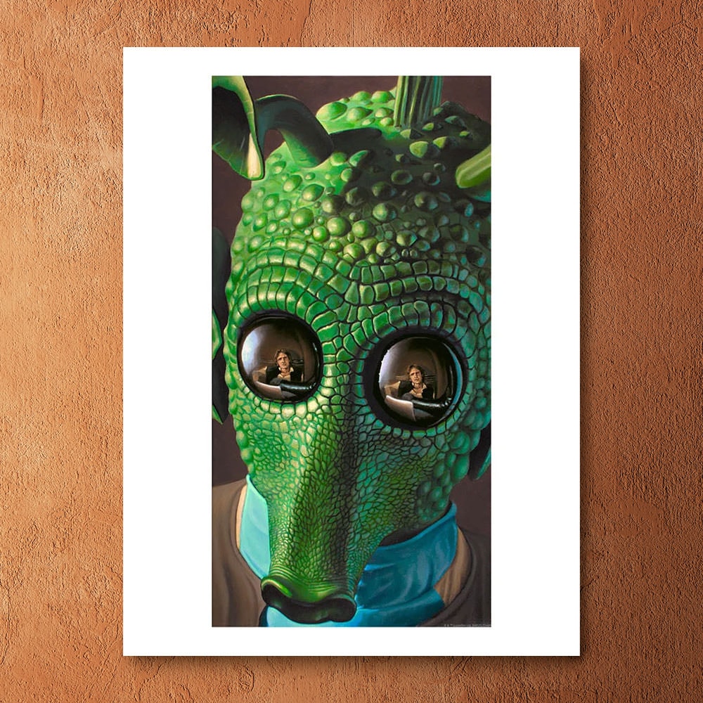 Star Wars Greedo Art Print  View 1