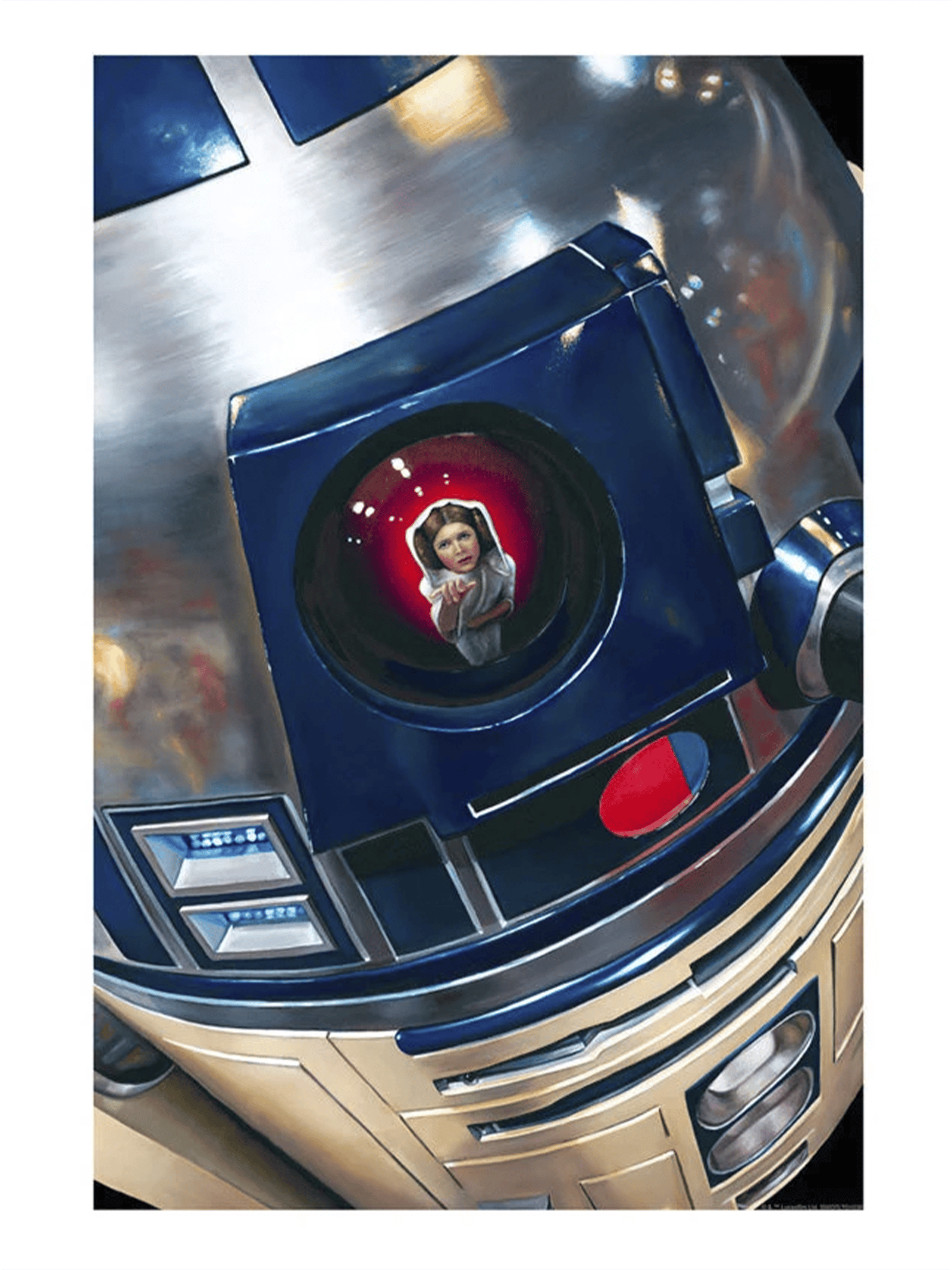 Star Wars Artoo Art Print  View 3