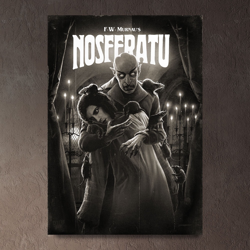 Nosferatu Nosferatu (Black & White A2 Variant) Movie Poster  View 1