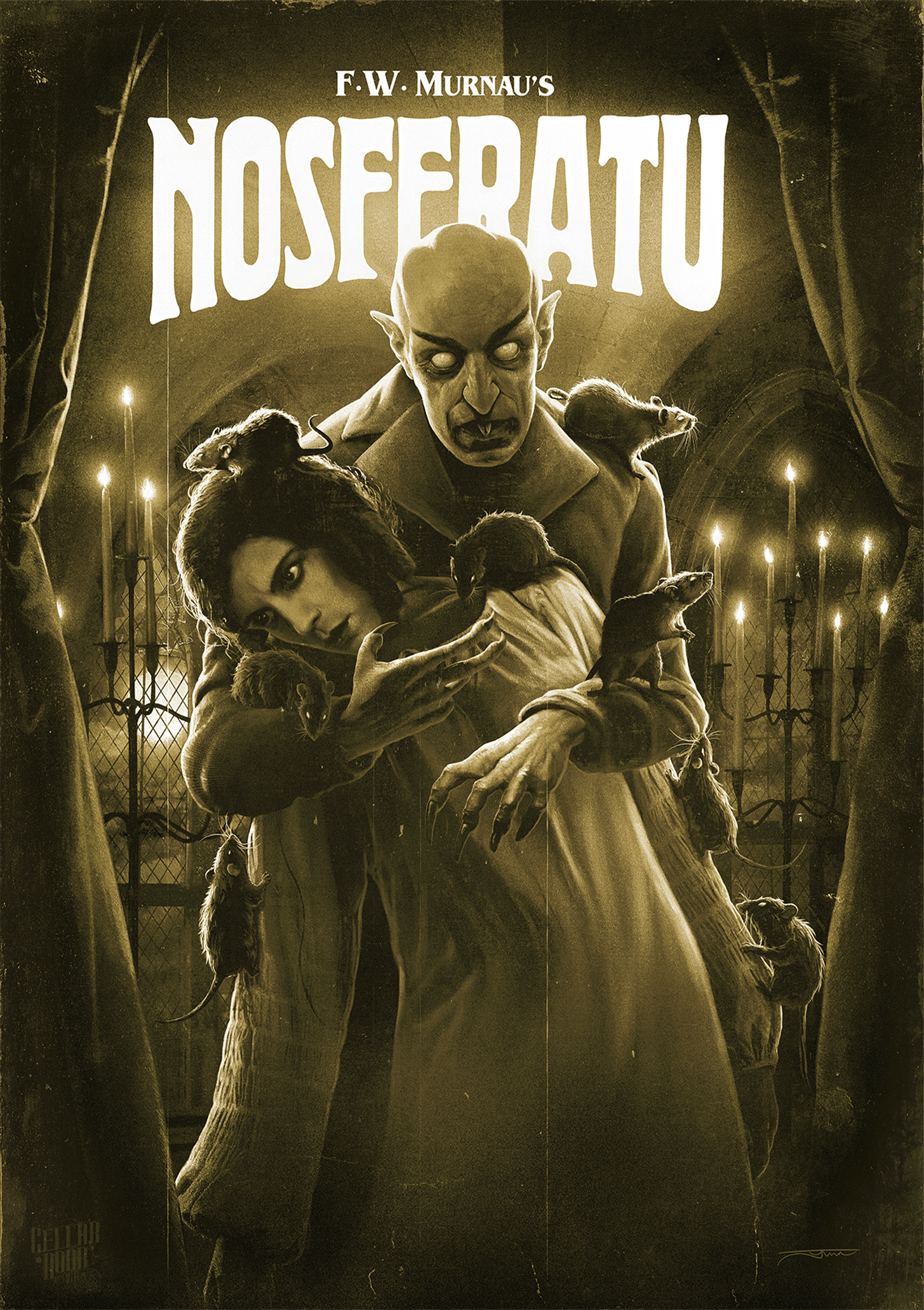 Nosferatu Nosferatu (Sepia A2 Variant) Movie Poster  View 4