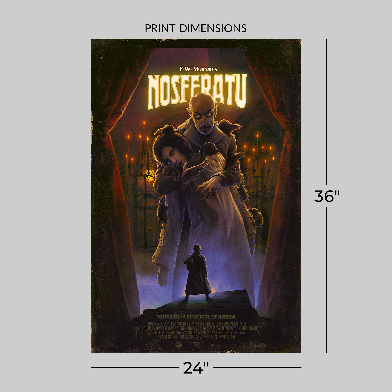 Nosferatu Nosferatu Movie Poster  View 2