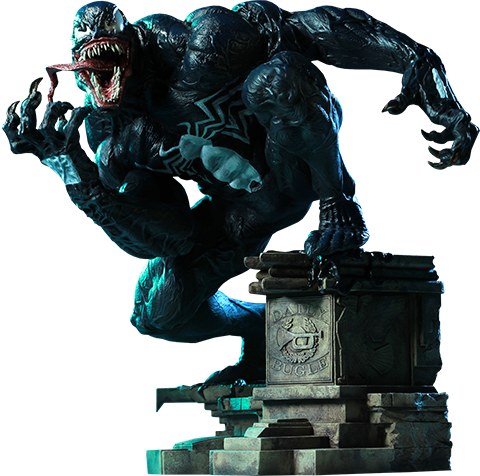 Venom Comiquette Polystone Statue | Sideshow Collectibles