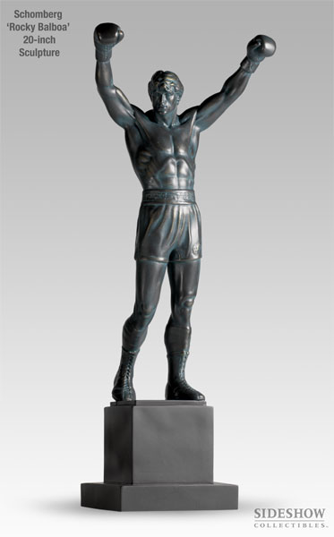 Rocky Rocky Polystone Statue  View 1