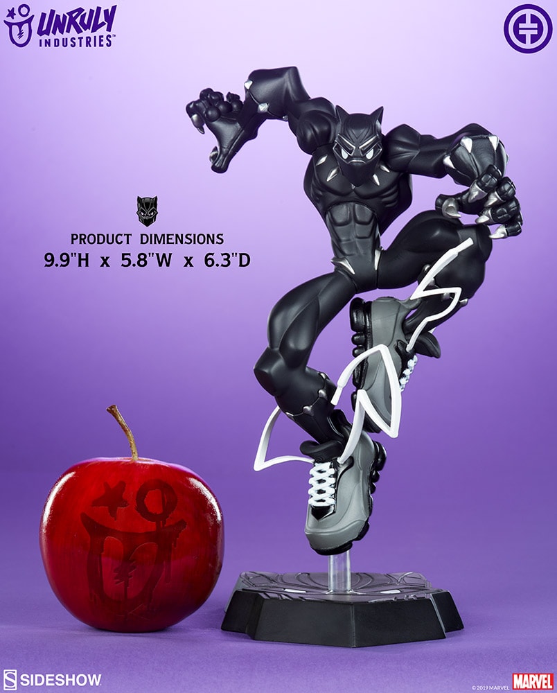 Black Panther Designer Collectible Bust by Unruly Industries