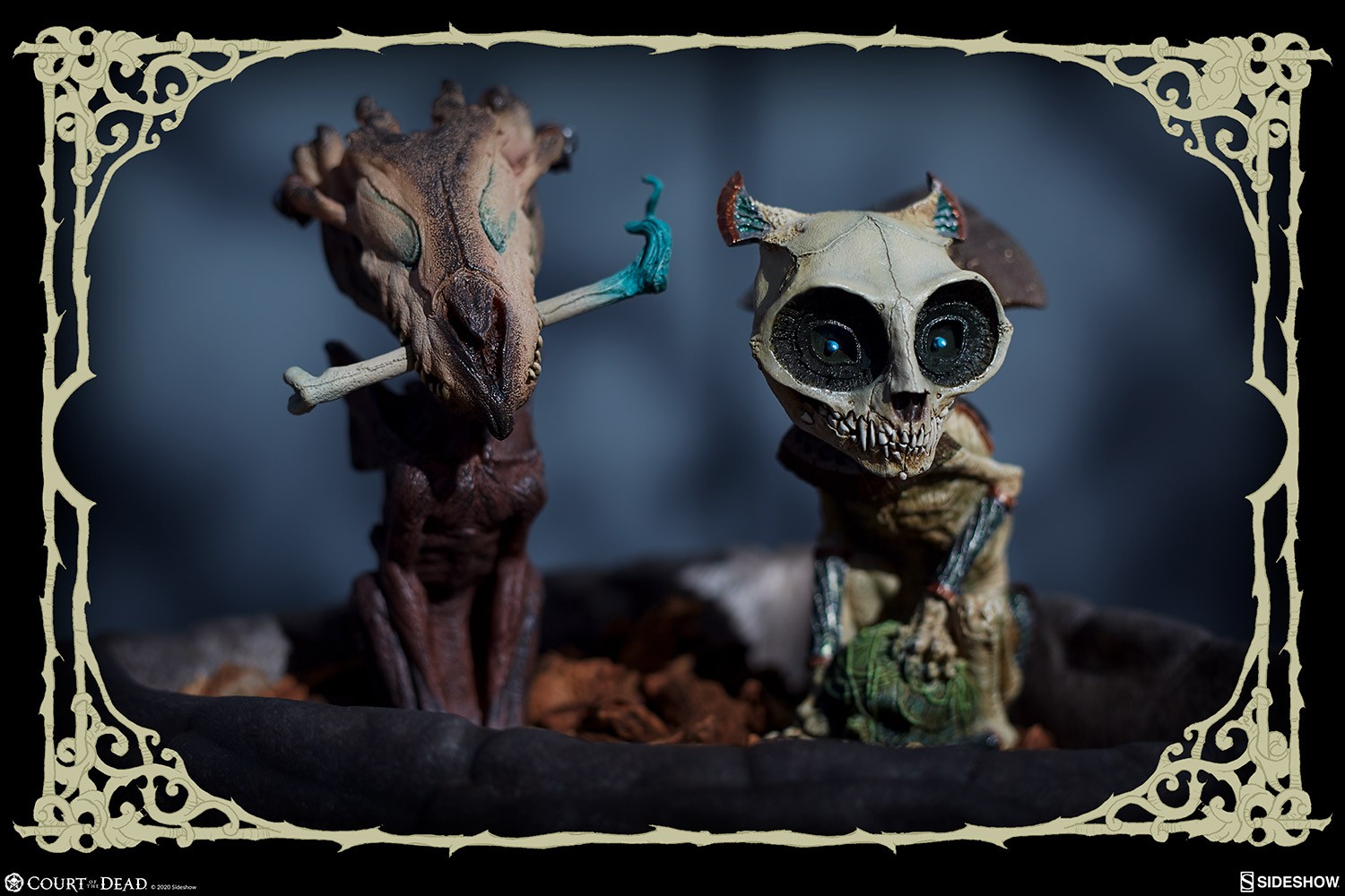 The Skratch and Riazz: Court Critters Statue | Sideshow
