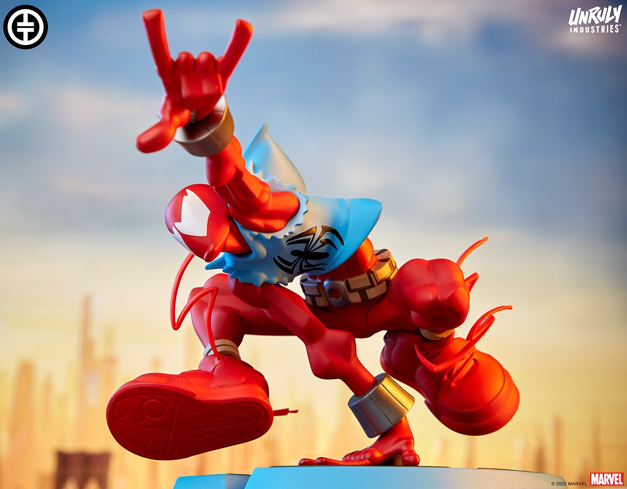 Scarlet Spider Designer Collectible Statue by Unruly