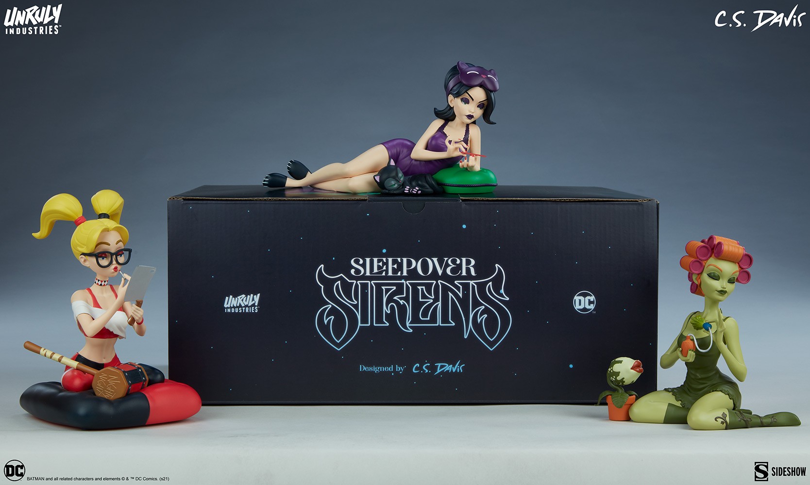 DC Comics Sleepover Sirens Designer Collectible Statue  View 18