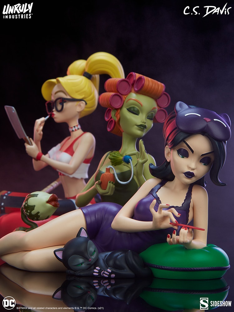 DC Comics Sleepover Sirens Designer Collectible Statue  View 22