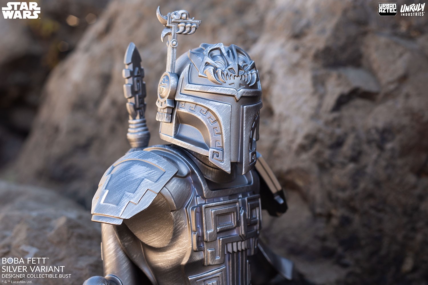 Silver hotsell boba fett