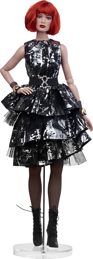 Mixed Media Fashion Doll