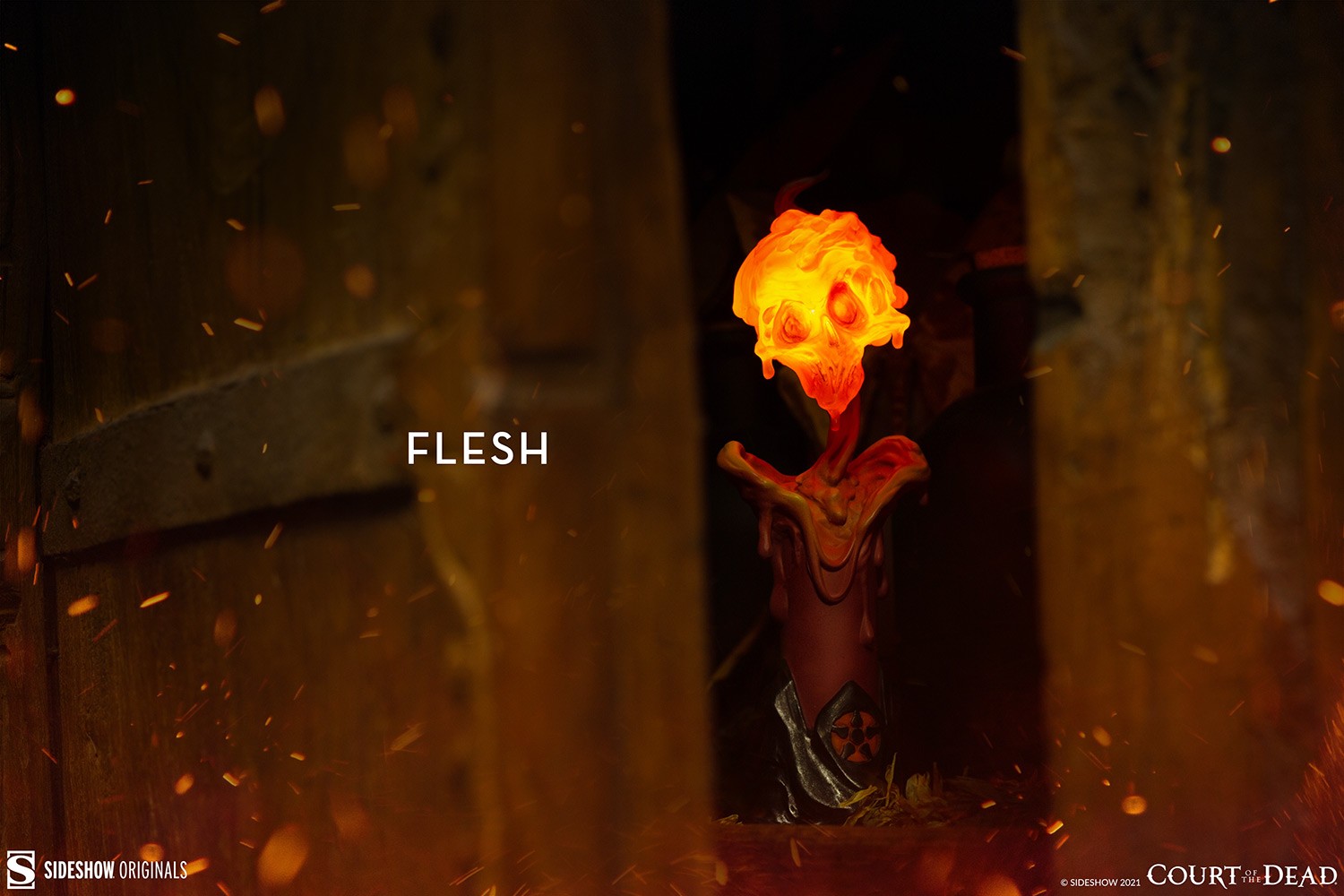 Court of the Dead The Lighter Side of Darkness: Faction Candle Statue Set Statues  View 4