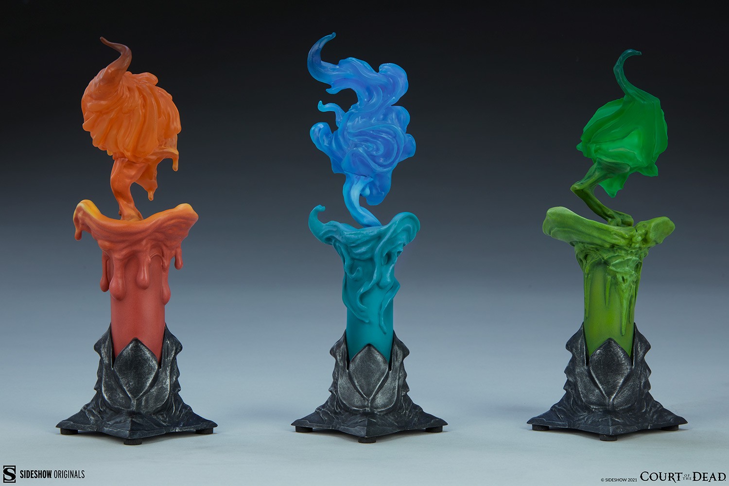 Court of the Dead The Lighter Side of Darkness: Faction Candle Statue Set Statues  View 7
