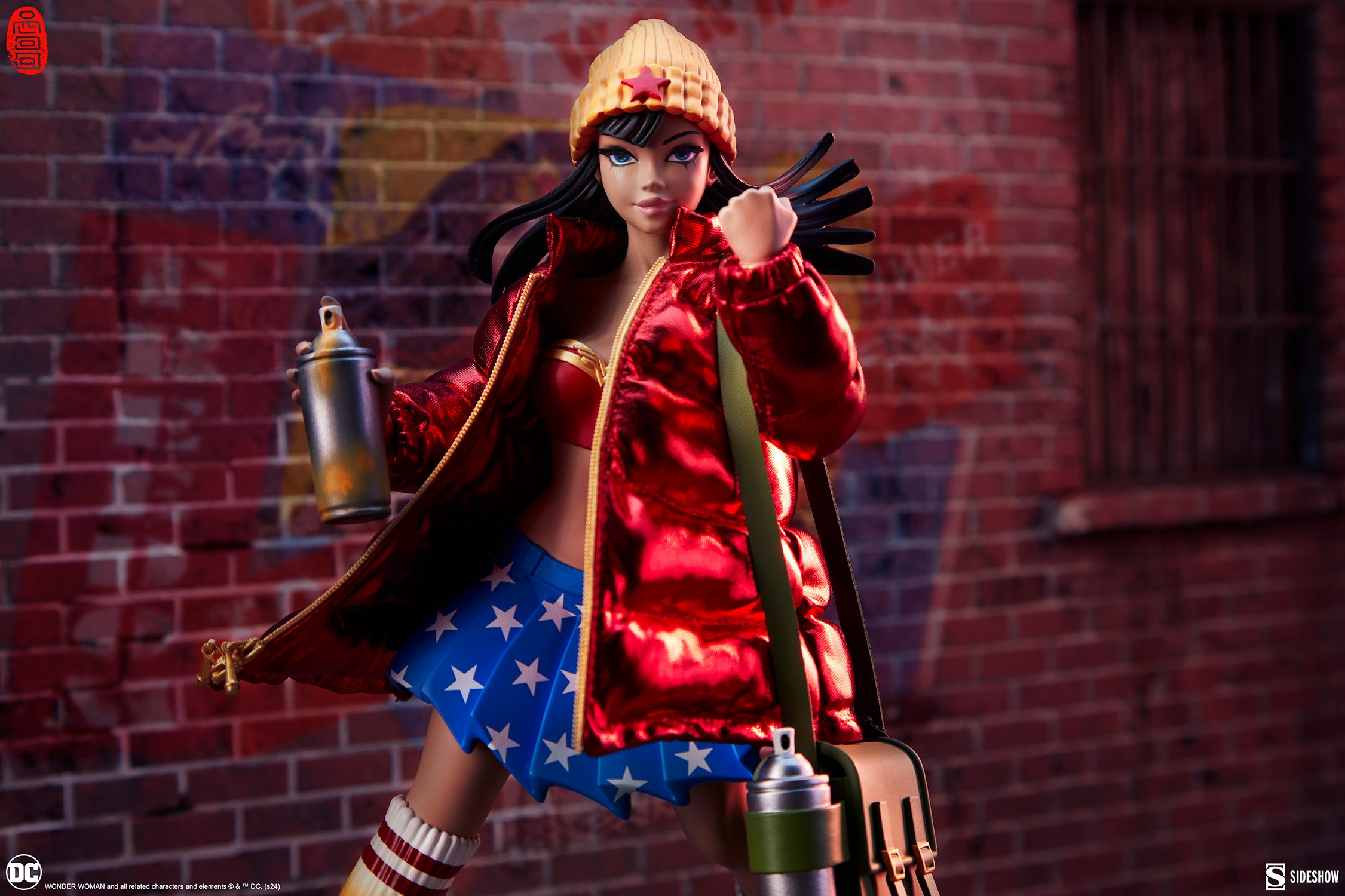 DC Comics Hype Girl (Wonder Woman™) Designer Collectible Statue  View 4