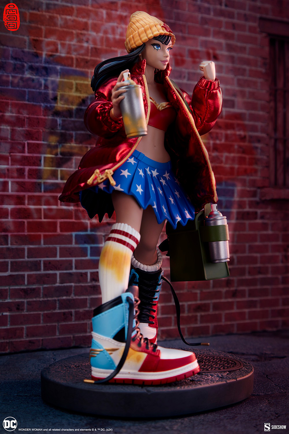DC Comics Hype Girl (Wonder Woman™) Designer Collectible Statue  View 5