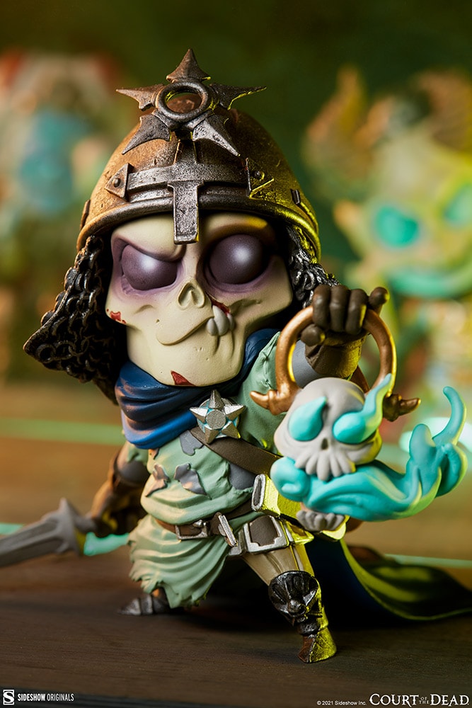 Court of the Dead Kier, Relic Ravlatch, & Malavestros: Court-Toons Collectible Set Statues  View 4