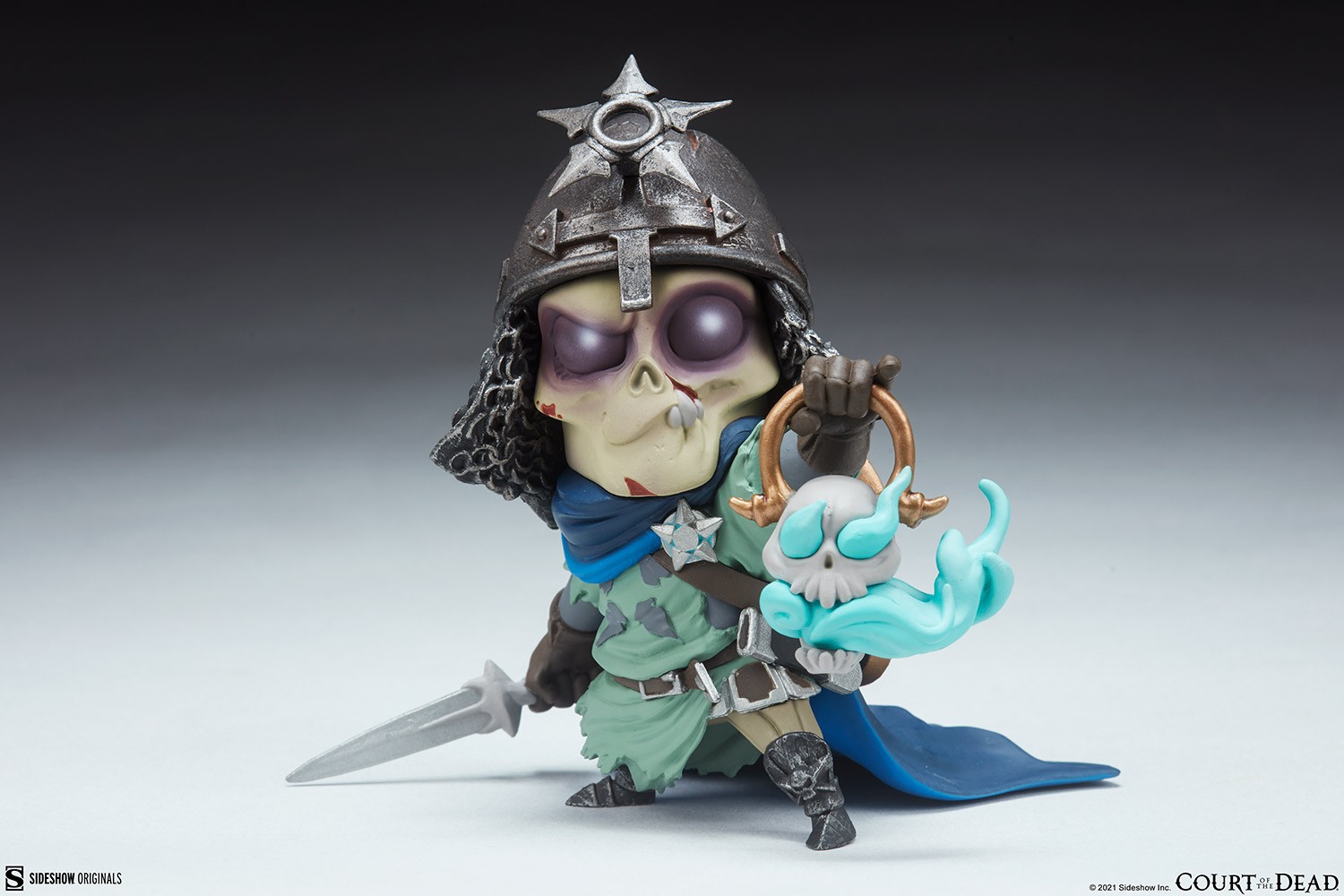 Court of the Dead Kier, Relic Ravlatch, & Malavestros: Court-Toons Collectible Set Statues  View 8