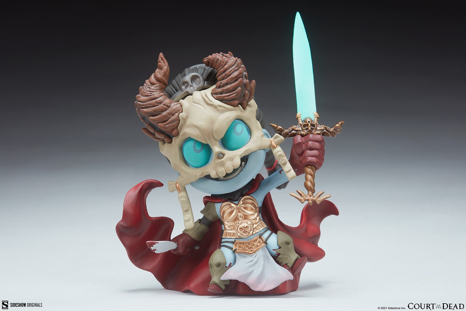 Court of the Dead Kier, Relic Ravlatch, & Malavestros: Court-Toons Collectible Set Statues  View 9