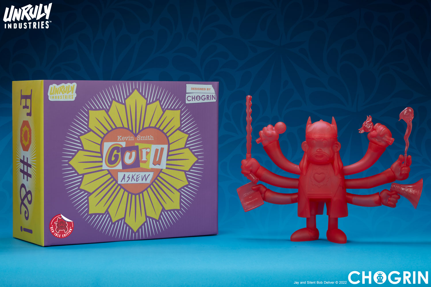 Kevin Smith: Guru Askew (Red-ible Variant) (Prototype Shown) View 6