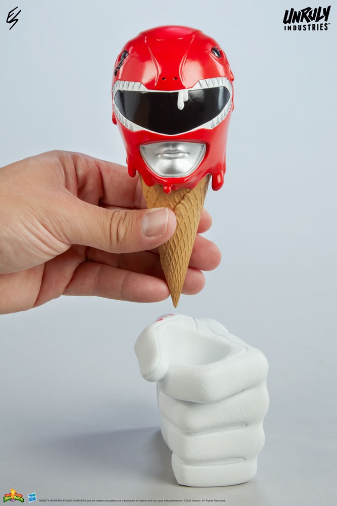 Red, Yellow and Blue Power Rangers Scoops Set