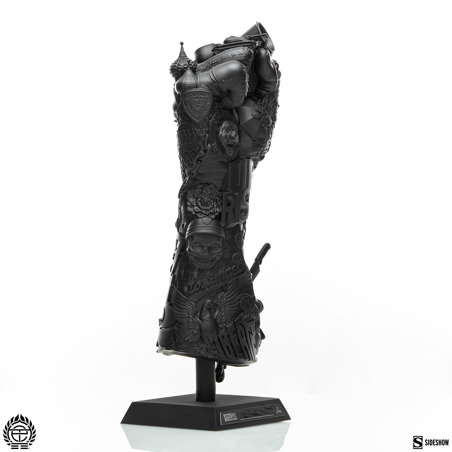 Tristan Eaton Uprise Fist Fine Art Statue  (Prototype Shown) View 6
