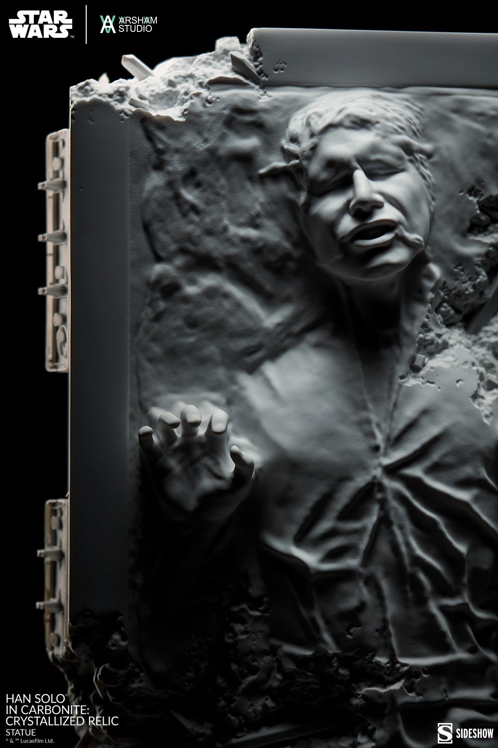 Star Wars Han Solo™ in Carbonite™: Crystallized Relic Statues  (Prototype Shown) View 12
