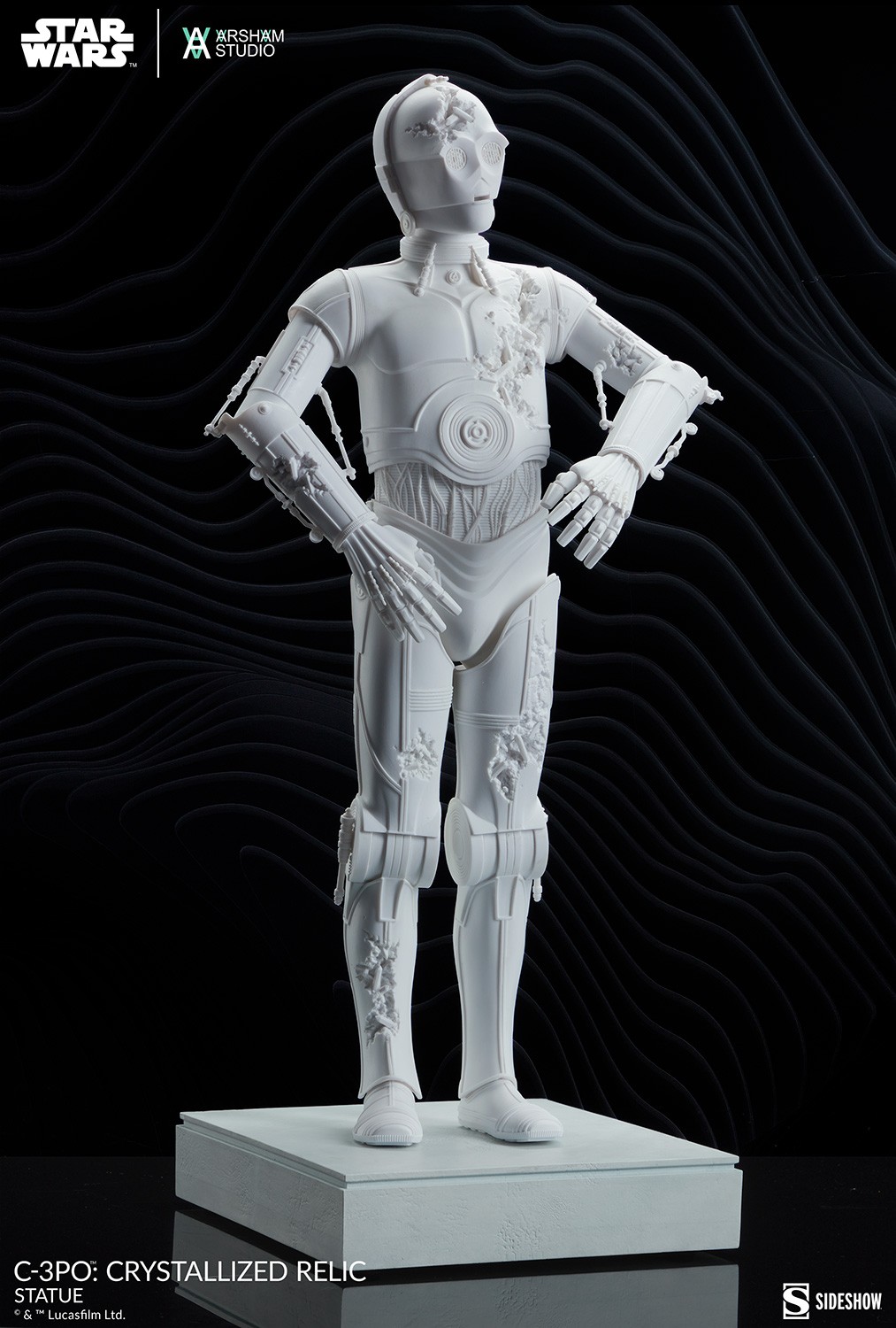 C-3PO™: Crystallized Relic Statue by Sideshow Collectibles