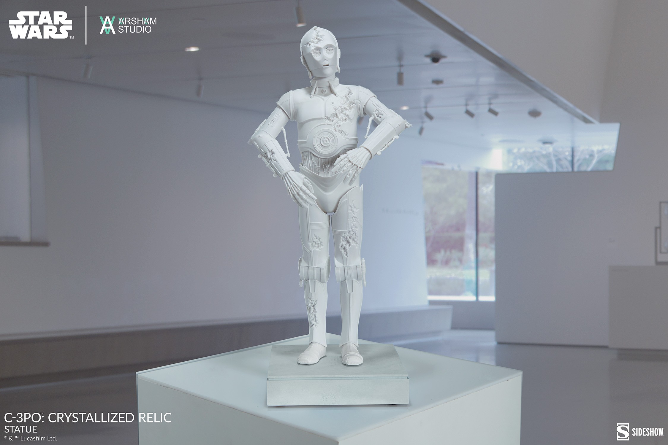 C-3PO™: Crystallized Relic Statue by Sideshow Collectibles