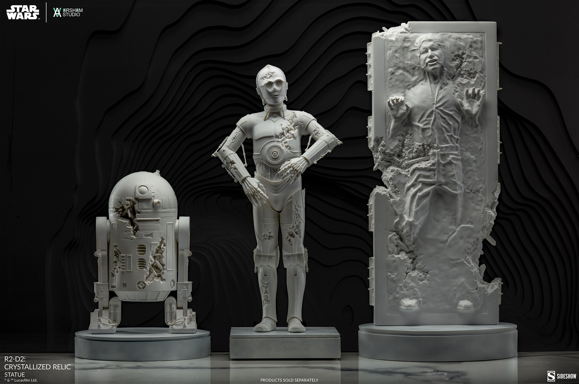 Star Wars R2-D2™: Crystallized Relic Statues  (Prototype Shown) View 5