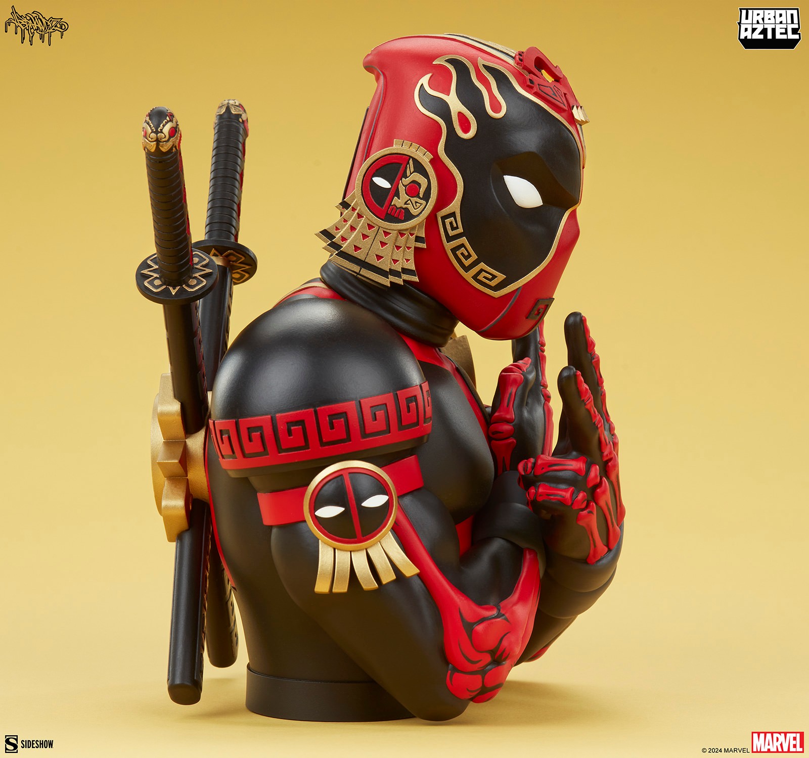Marvel Deadpool Designer Collectible Bust  (Prototype Shown) View 13