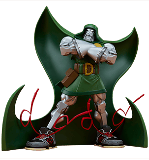 Dr. Doom Designer Collectible Statue by Sideshow Collectibles