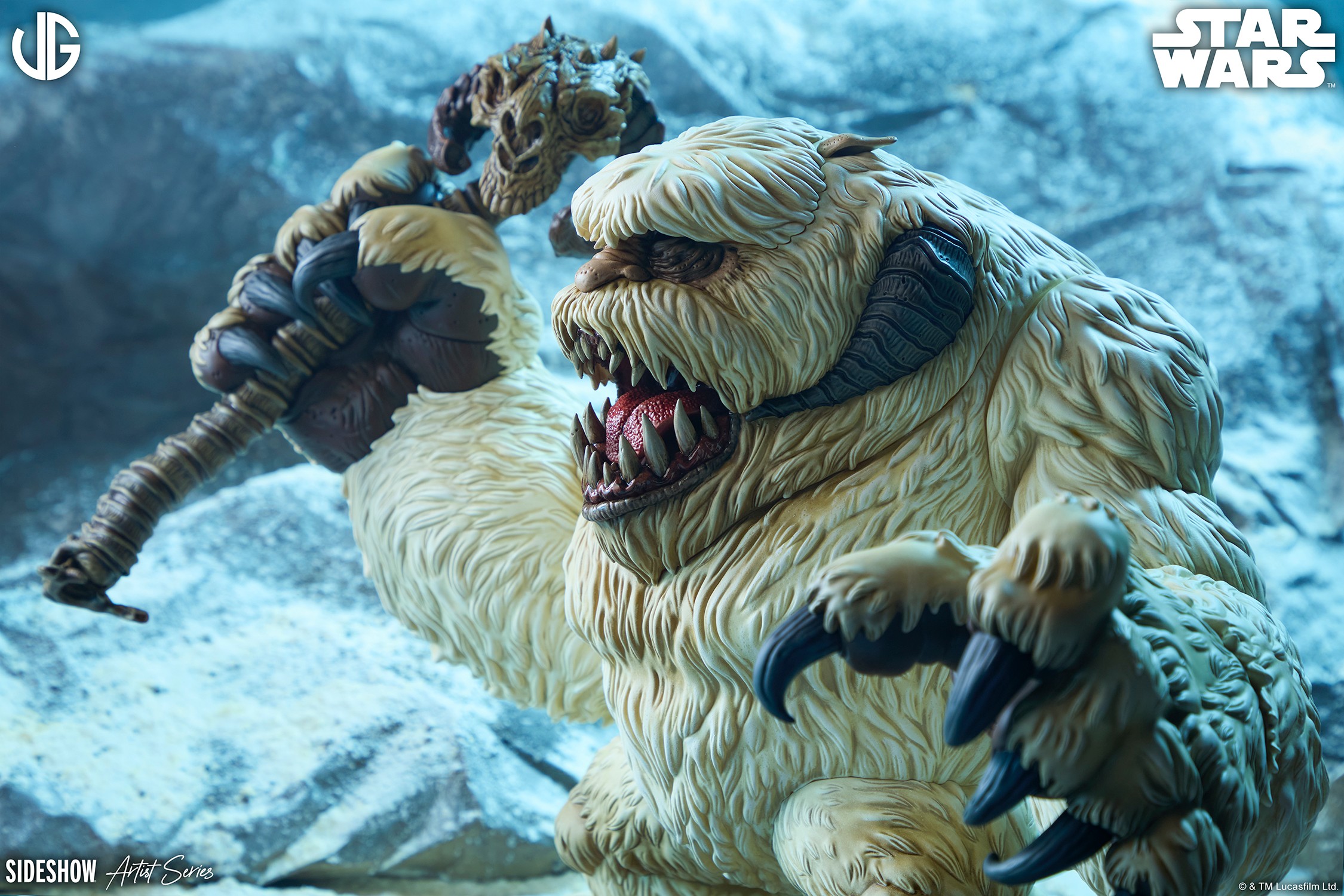 Star Wars Wampa Designer Vinyl Figure  (Prototype Shown) View 3