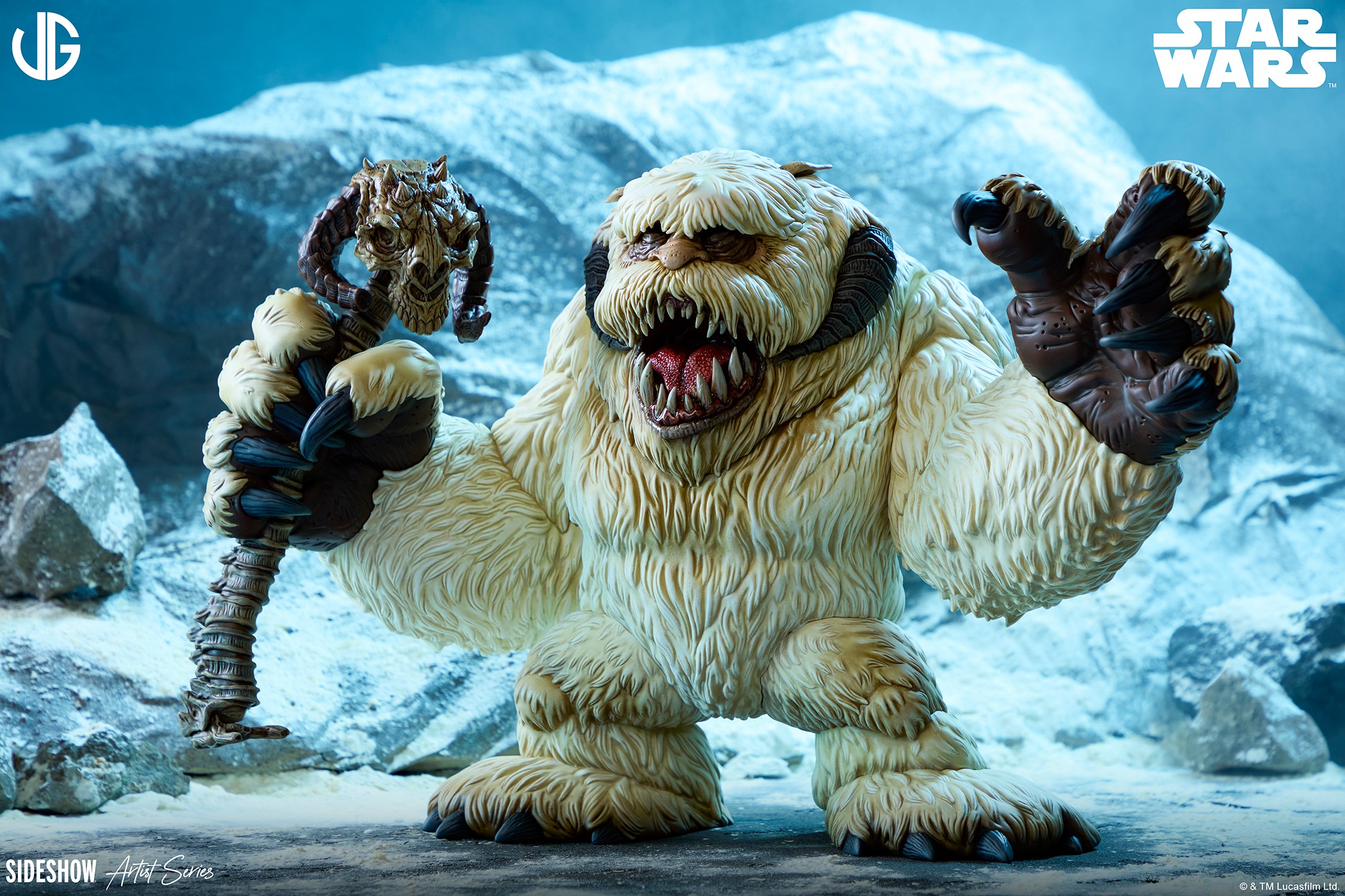 Star Wars Wampa Designer Vinyl Figure  (Prototype Shown) View 8