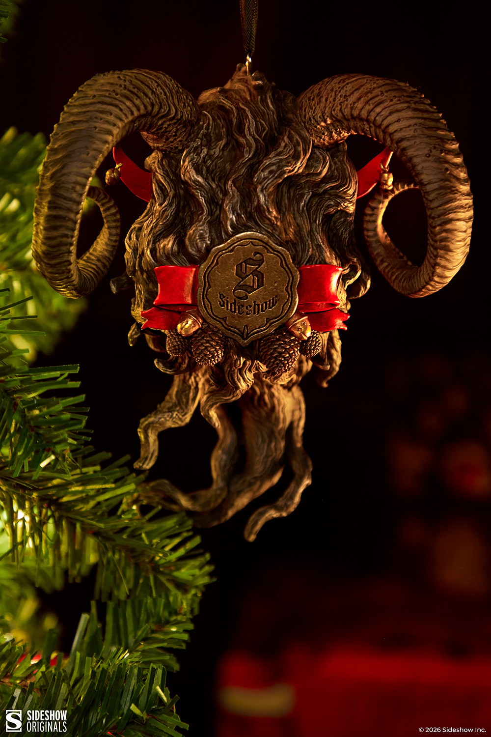 Sideshow Originals Der Krampus (Deadly Red) Ornament  (Prototype Shown) View 3