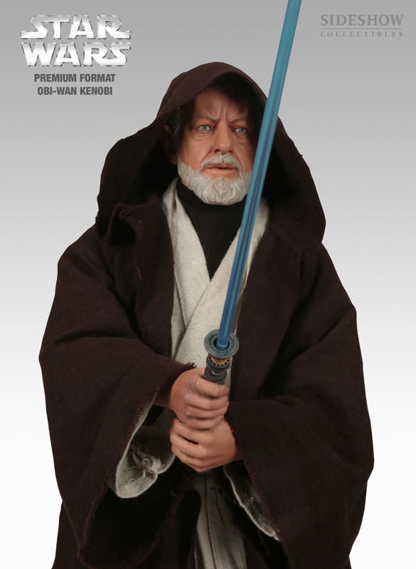 2007.SIDESHOW/STAR WARS“OBI-WAN KENOBI” Sideshow Star Wars The Clone Wars Obi-Wan Kenobi Sixth Scale