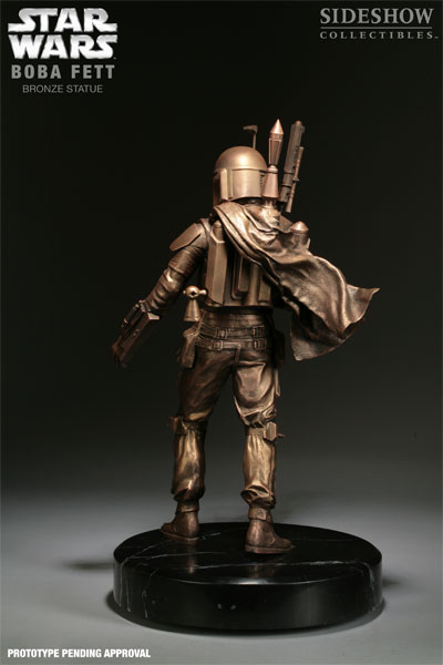 Star Wars Boba Fett Bronze Statue by Sideshow Collectibles