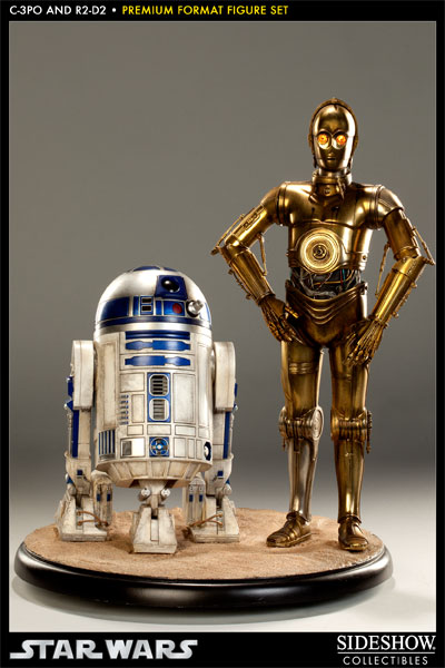 【別倉庫からの配送】 Star Wars C-3PO and R2-D2 Premium Format Figure by Sideshow SF・ファンタジー・ホラー