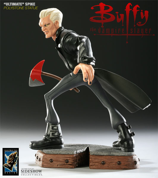 Buffy the Vampire Slayer 'Ultimate' Spike Polystone Statue  Collector Edition View 3