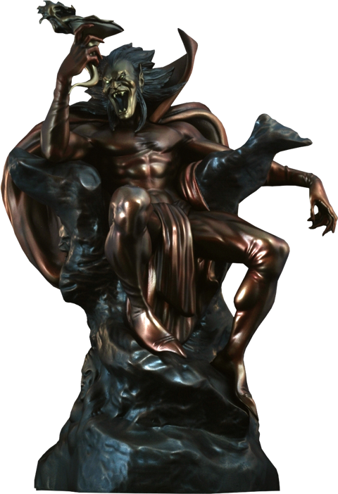 Marvel Mephisto Polystone Statue  View 4