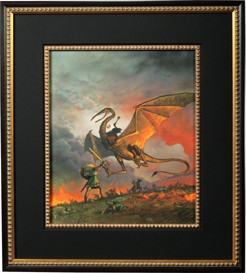 The Lord of the Rings Eowyn and the Nazgul Fine Art Print  View 5
