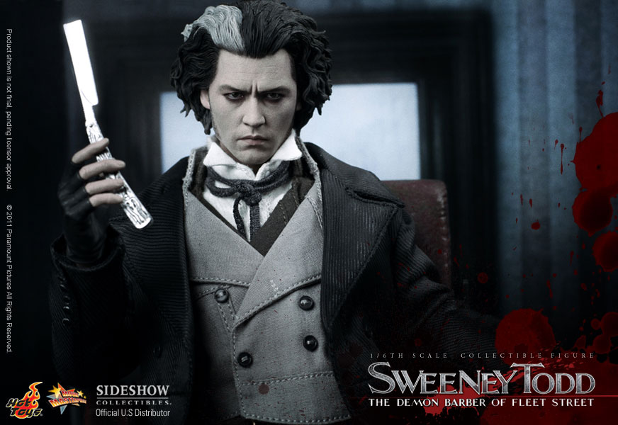 Sweeney Todd Sweeney Todd Sixth Scale Figure by Hot Toys