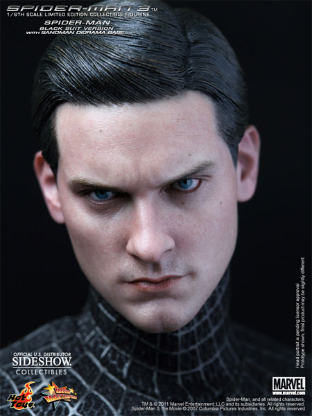 Marvel Spider-Man Black Suit Version Sixth Scale Figure  Collector Edition View 12