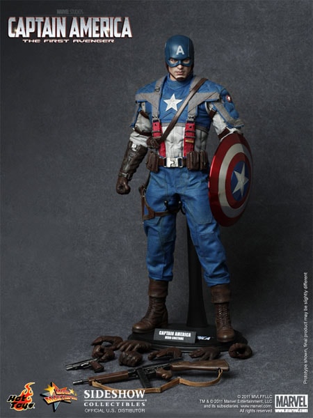 HOT TOYS キャプテン・アメリカ THE FIRST AVENGER Marvel Captain America Sixth Scale Figure by Hot Toys | Sideshow