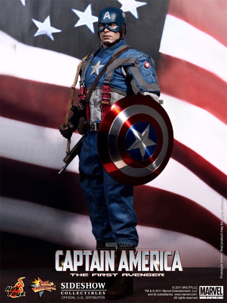 Marvel Captain America Sixth Scale Figure by Hot Toys | Sideshow