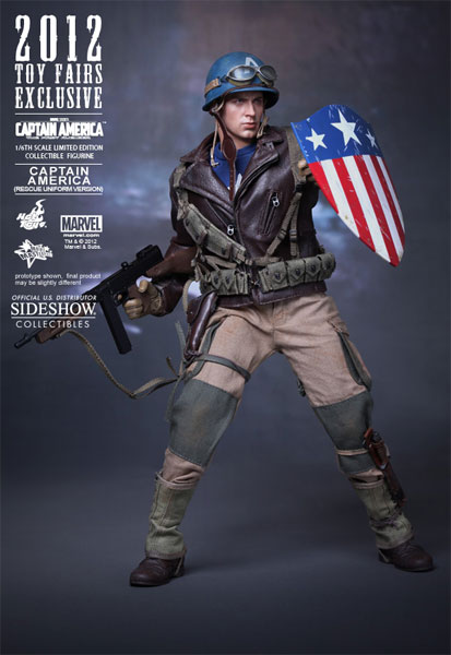 Marvel Captain America - Rescue Version Sixth Scale Figure by Hot
