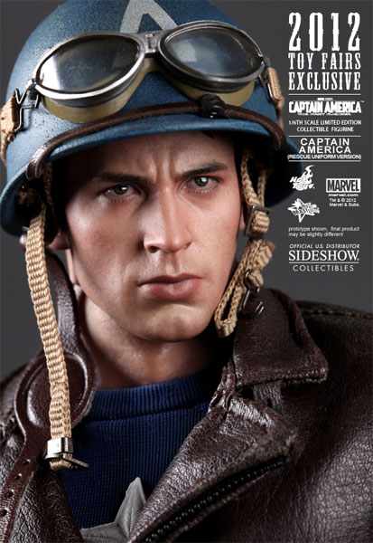 Marvel Captain America - Rescue Version Sixth Scale Figure by Hot